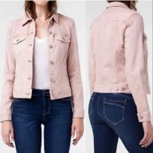 Liverpool LA Classic Jean Jacket in Blush Size Small